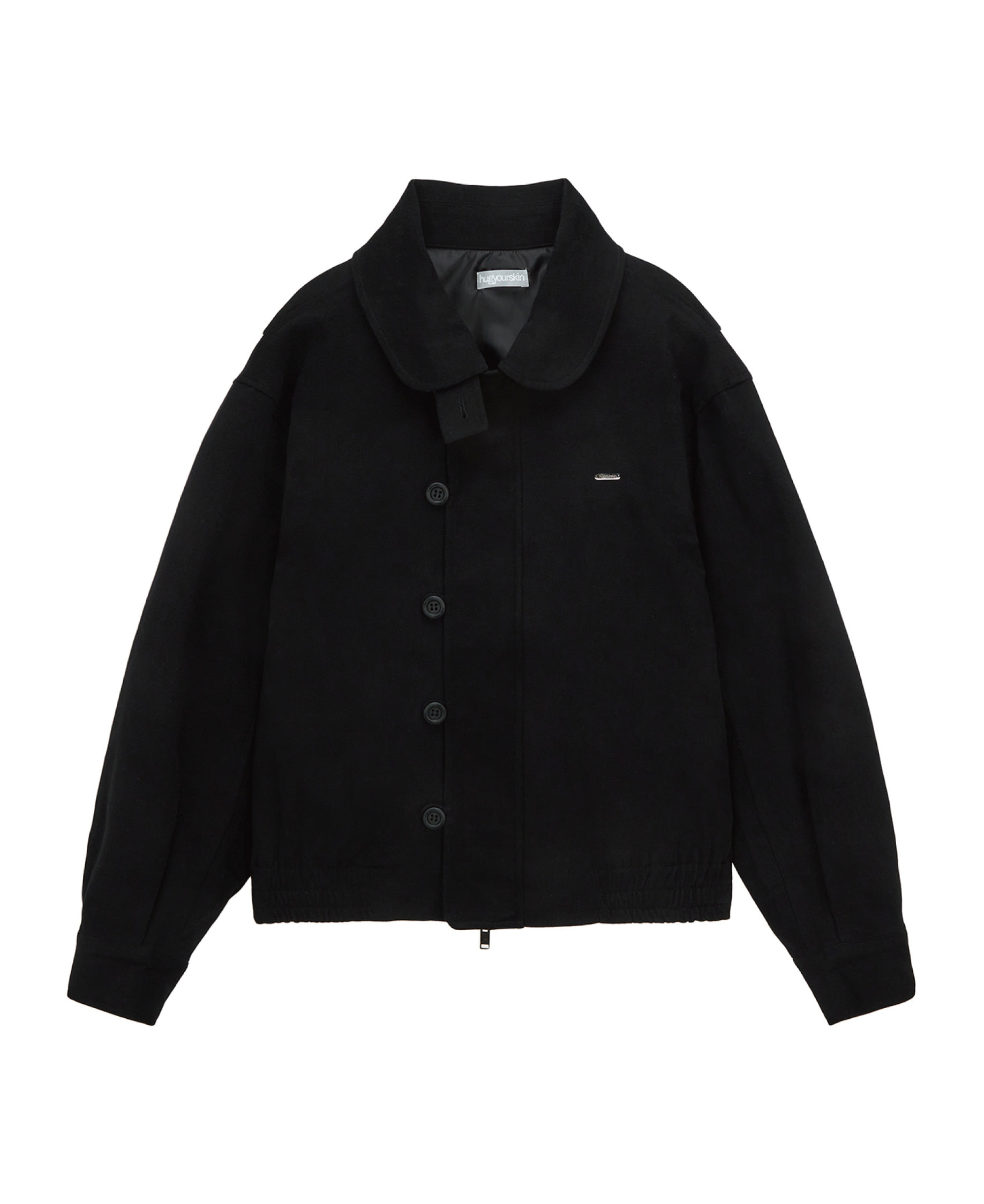 School bomber jacket (black)